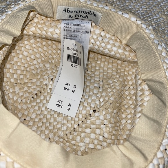 Abercrombie & Fitch Accessories Womens Straw Sun Hat Poshmark